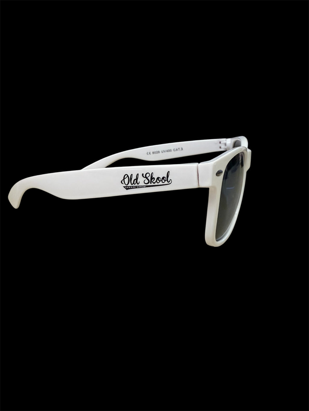White OldSkool Sunglasses