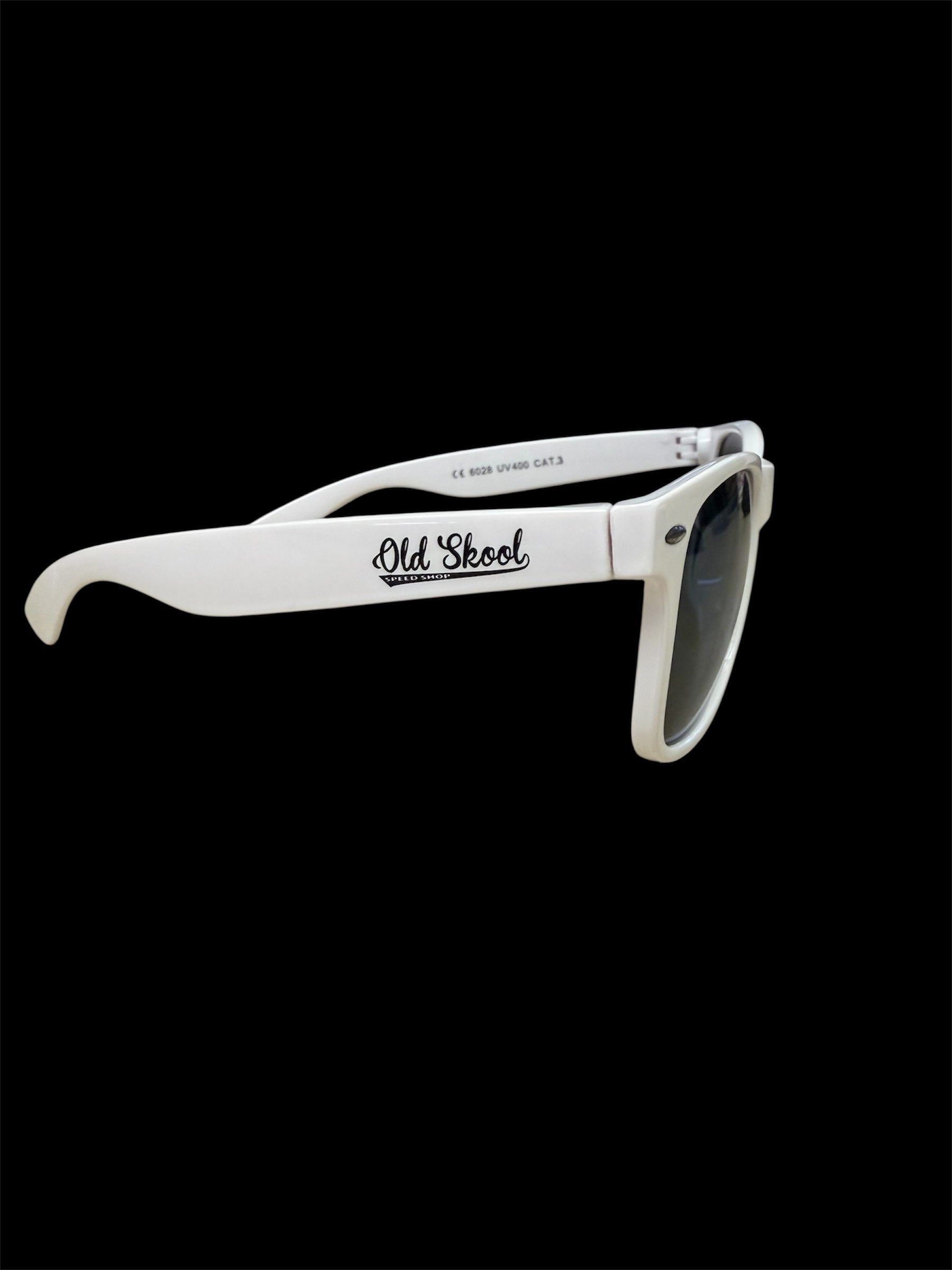 White OldSkool Sunglasses