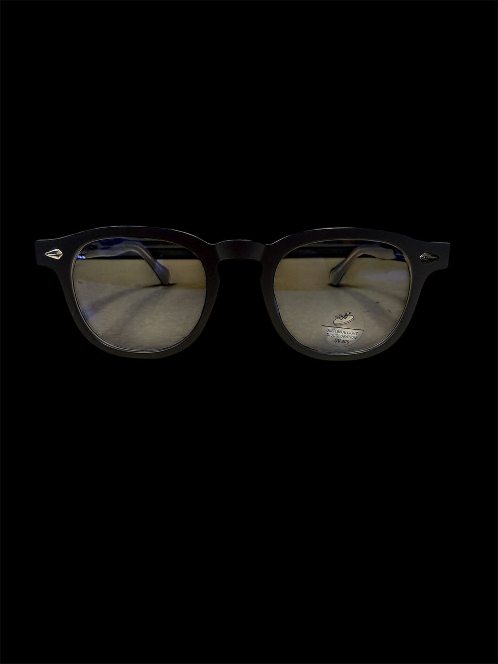 Matte Black Blue-light Glasses