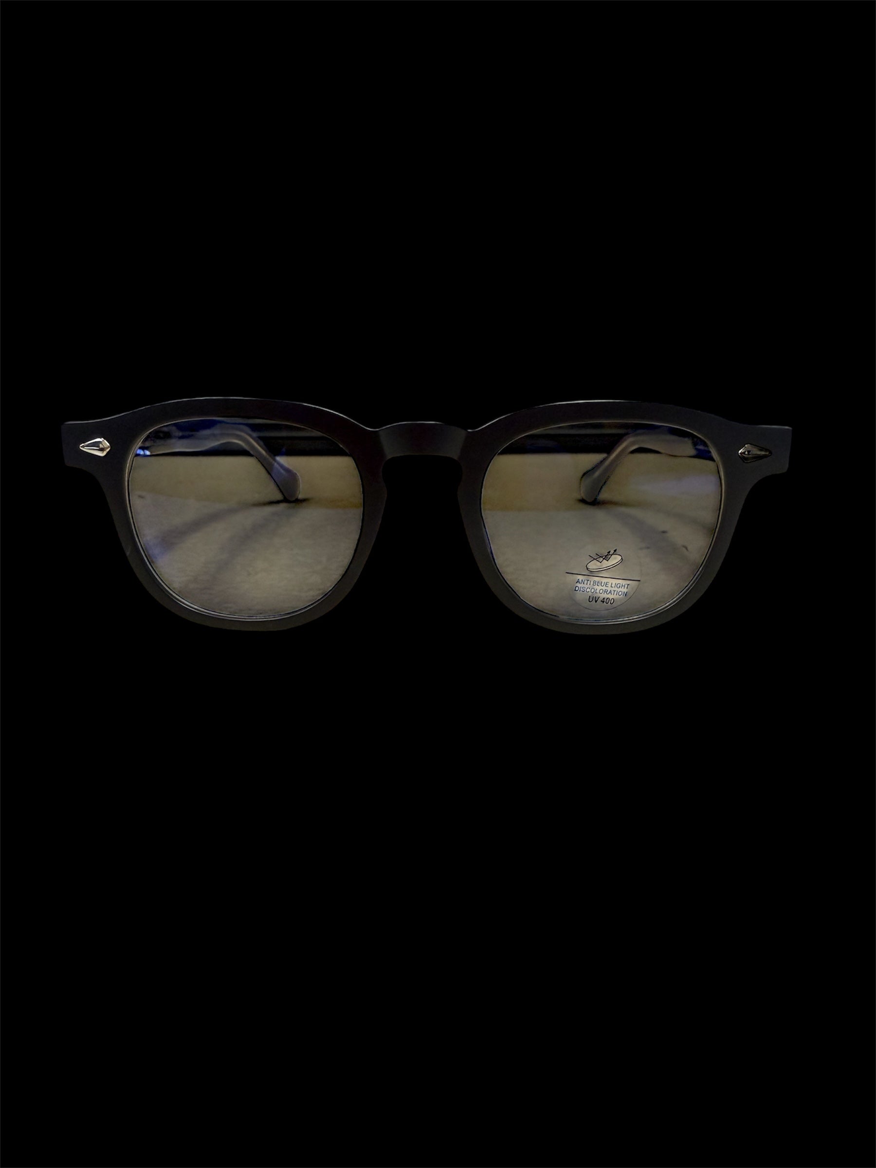 Matte Black Blue-light Glasses