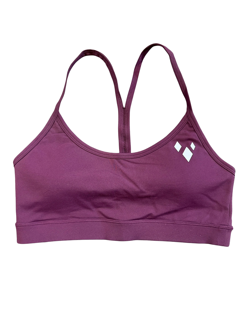 Maroon Sports Bra