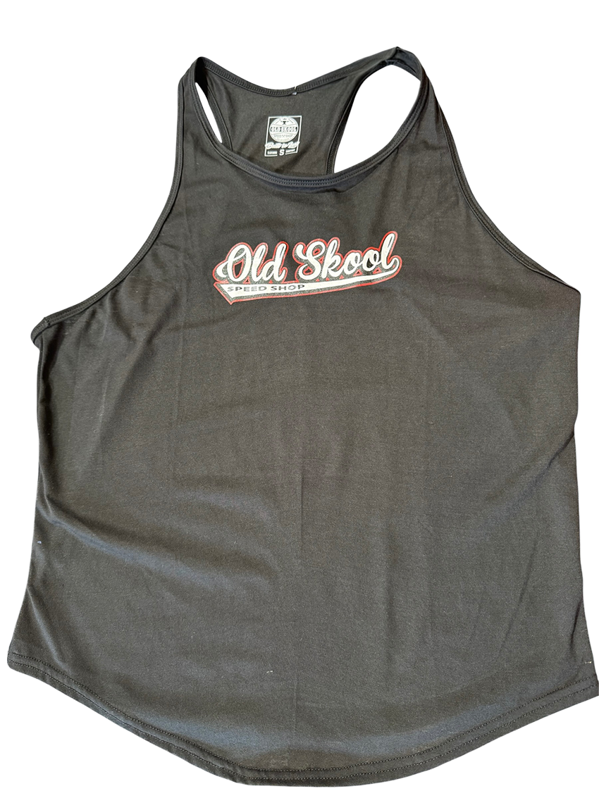 Black Old Skool Tank Top