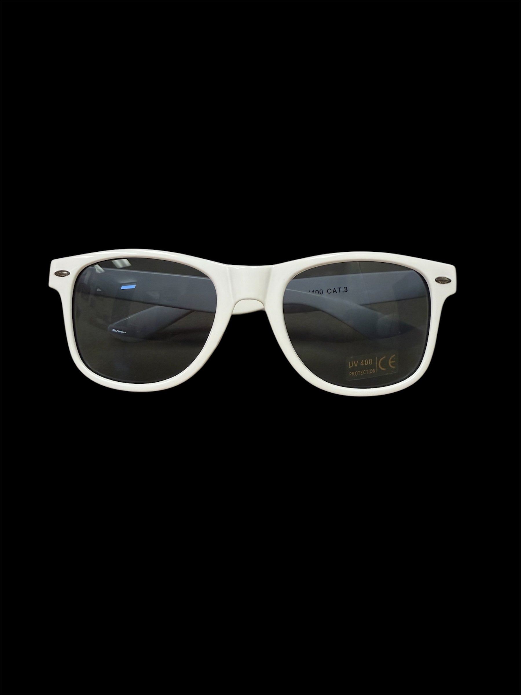 White OldSkool Sunglasses