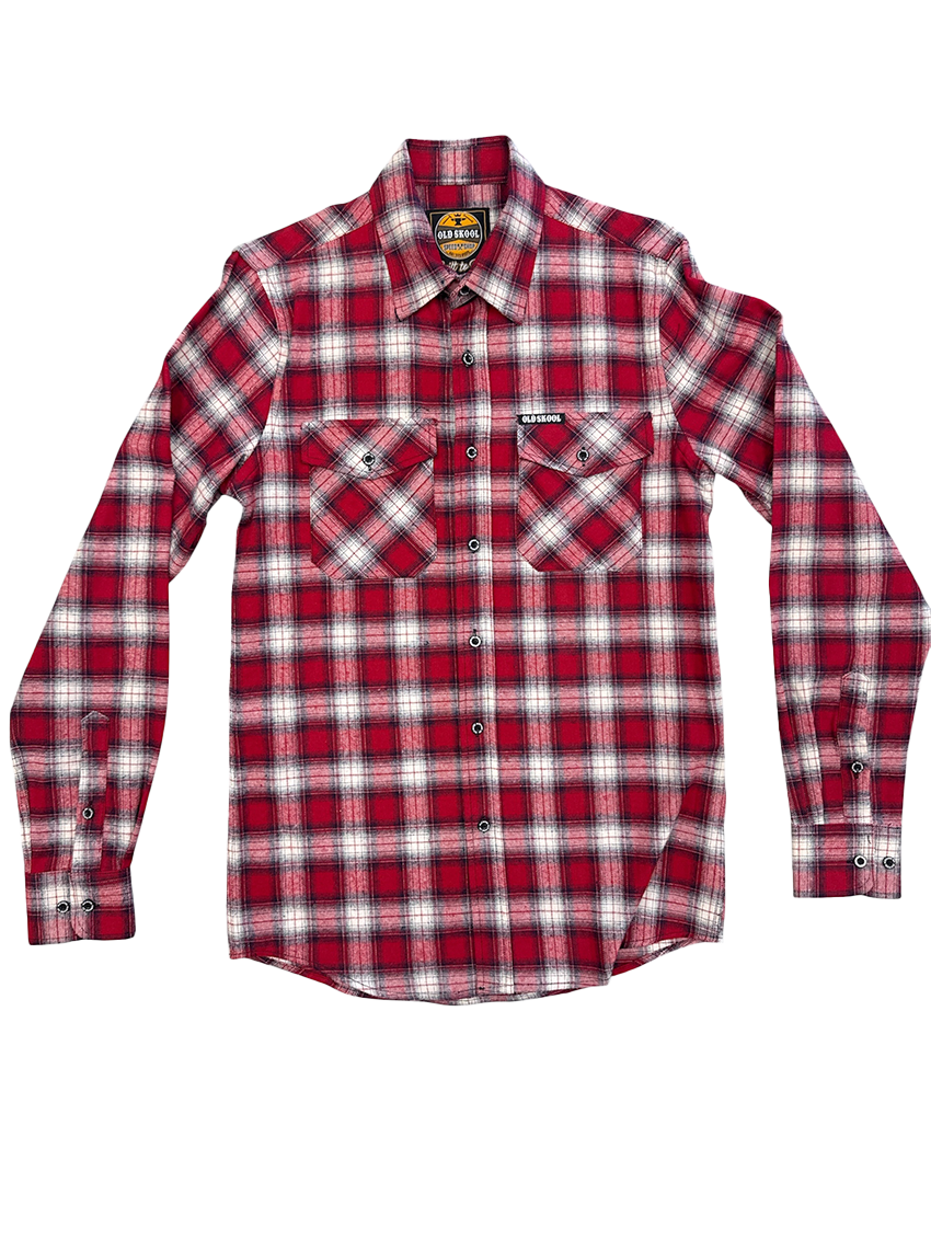 Red White Tag Flannel