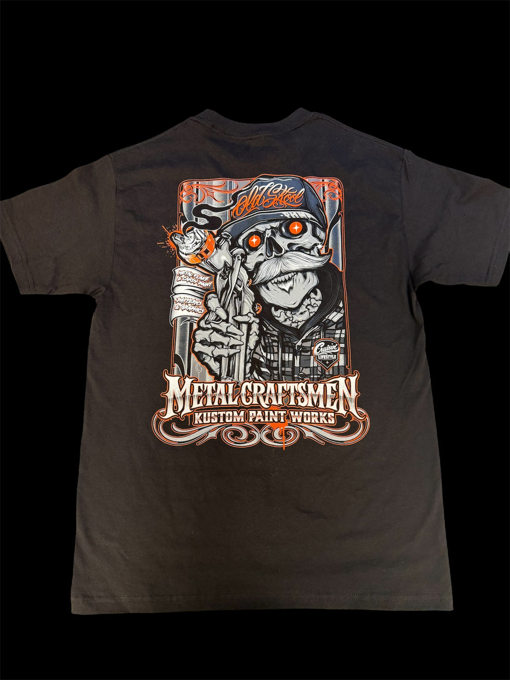 Metalcraftsmen Skull Orange