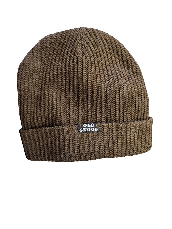 Brown Old Skool Beenie