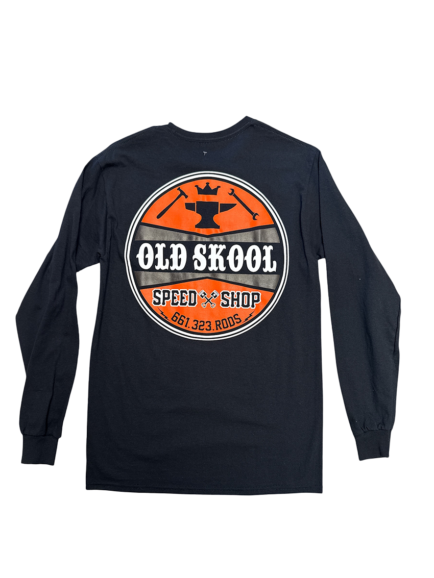 Black OG Logo Long Sleeve