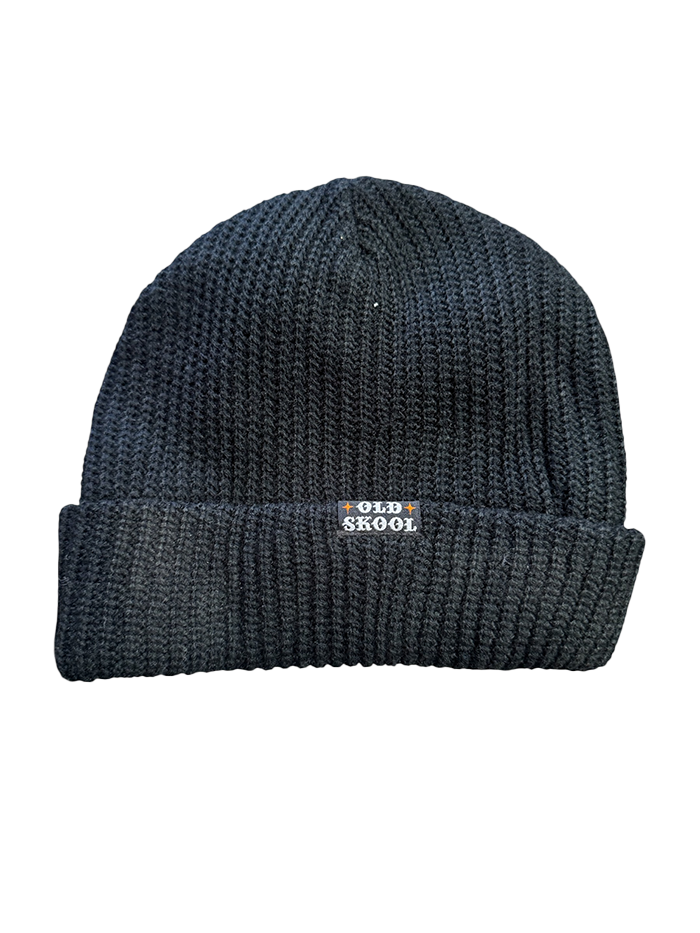 Black Old Skool Beenie