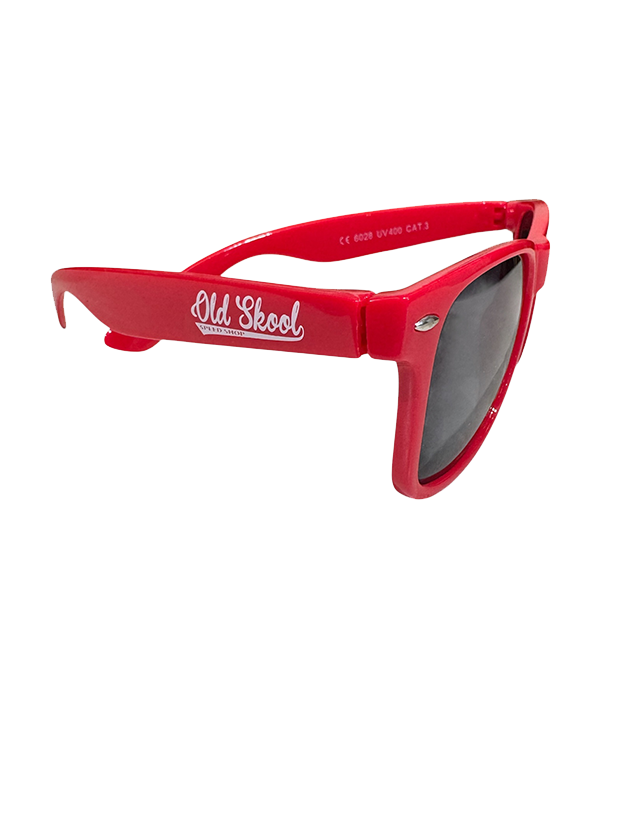 Red Old Skool Sunglasses