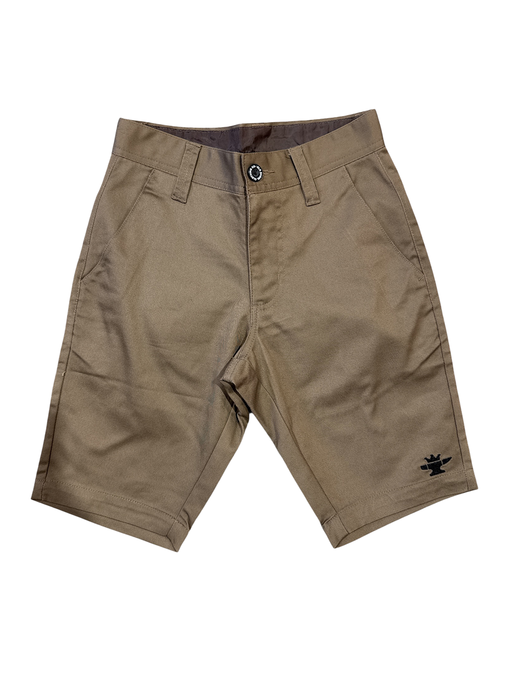 Brown Youth Chino Shorts