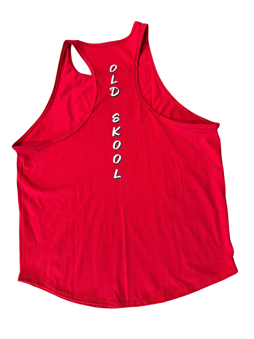 Red Old Skool Tank Top