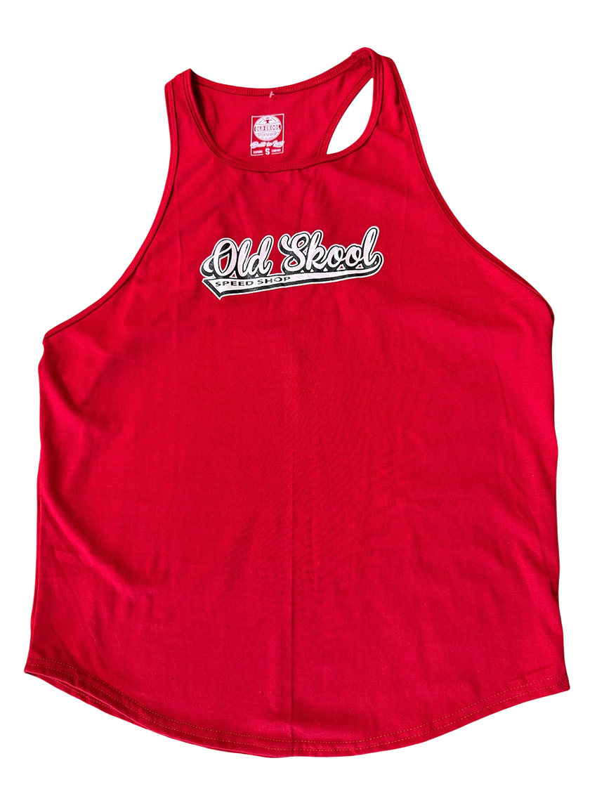 Red Old Skool Tank Top