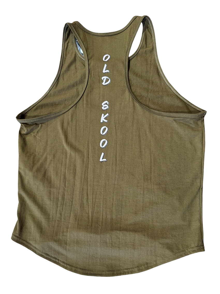 Green Old Skool Tank Top